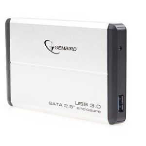 Gembird Hdd Case Ext. Usb3 2.5 Silver Ee2-U3S-2-S