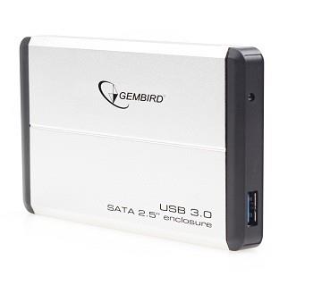 Gembird Hdd Case Ext. Usb3 2.5 Silver Ee2-U3S-2-S
