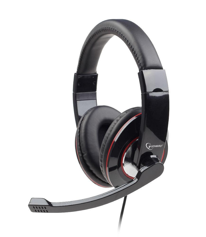 Gembird Headset Stereo Usb Black Mhs-U-001