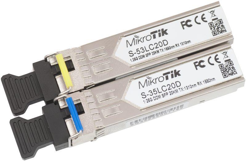 Mikrotik Net Transceiver Sfp Pair S-3553Lc20D