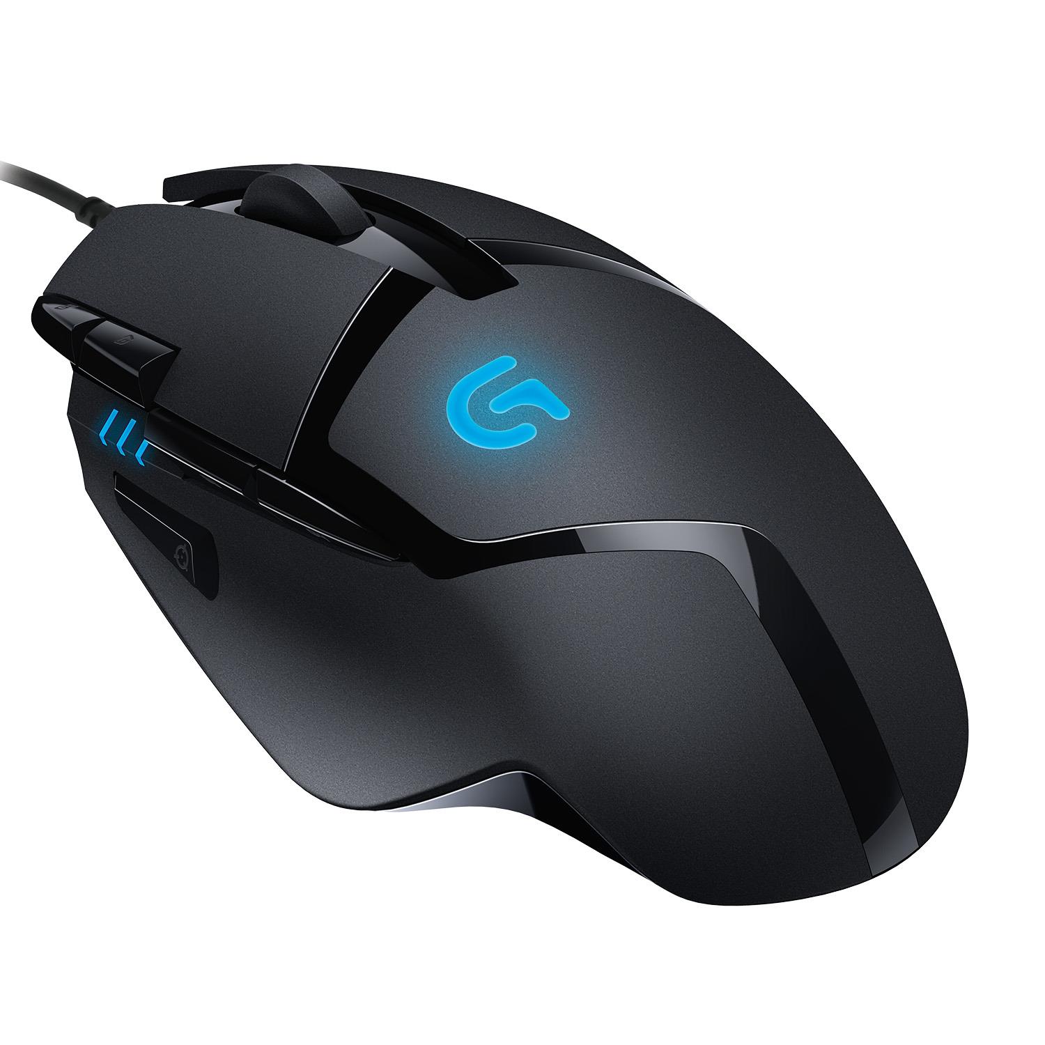 Logitech Mouse Usb Optical G402 Black 910-004068