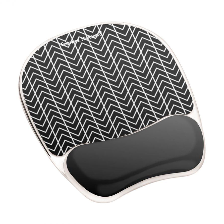 Fellowes Mouse Pad Photo Gel Chevron 9653401