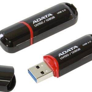 Adata Memory Drive Flash Usb3 128Gb/Black Auv150-128G-Rbk