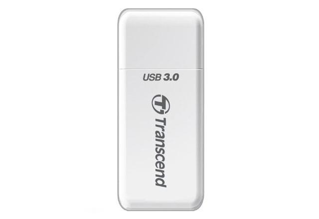 Transcend Memory Reader Flash Usb3.1 White Ts-Rdf5W