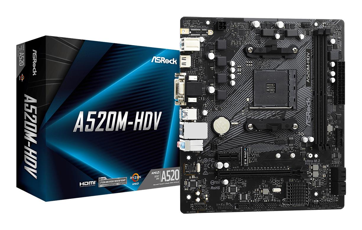 Asrock Mainboard Amd A520