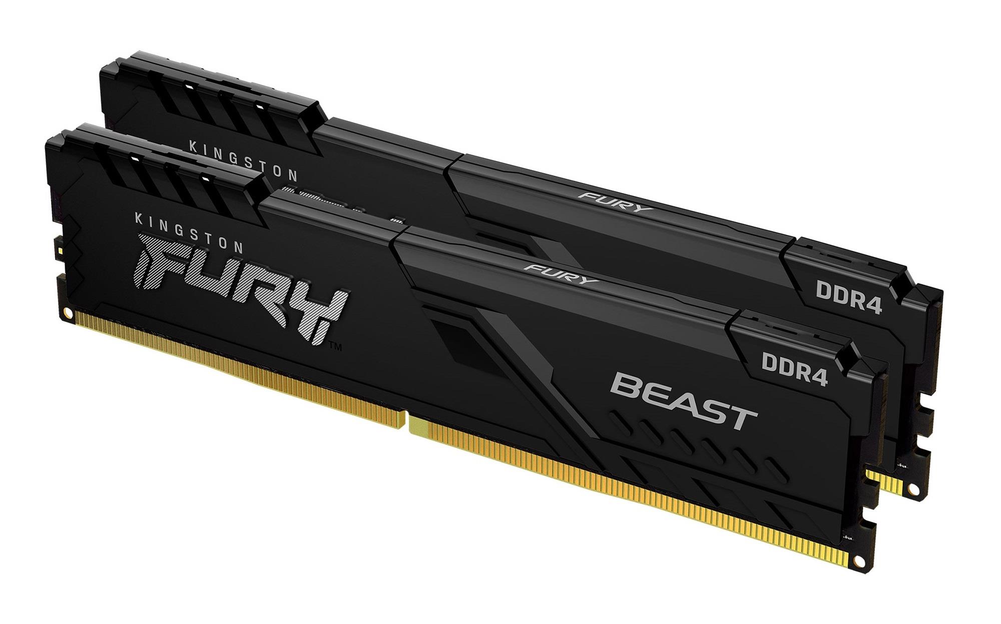 Kingston Memory Dimm 16Gb Pc28800 Ddr4/Kit2 Kf436C17Bbk2/16