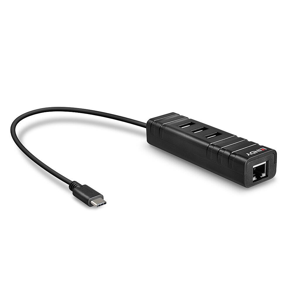 Lindy O Hub Usb3.1 & Lan Adapter 43249