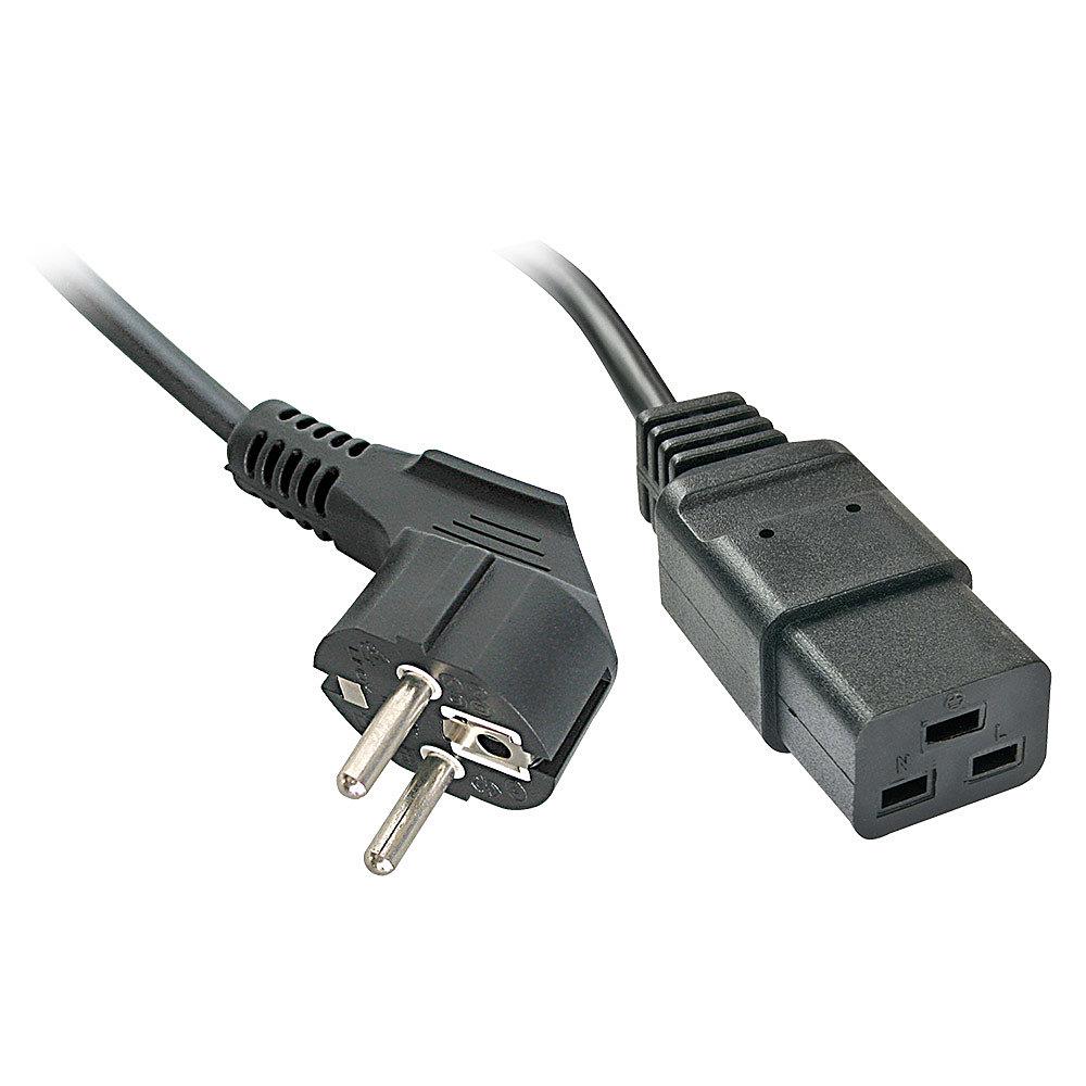 Lindy Cable Power Schuko To Iec C19 2M 30344