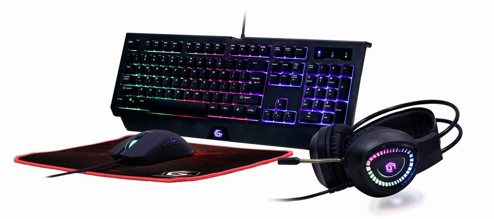 Gembird Keyboard Usb Gaming Kit Eng Phantom Ggs-Umgl4-01