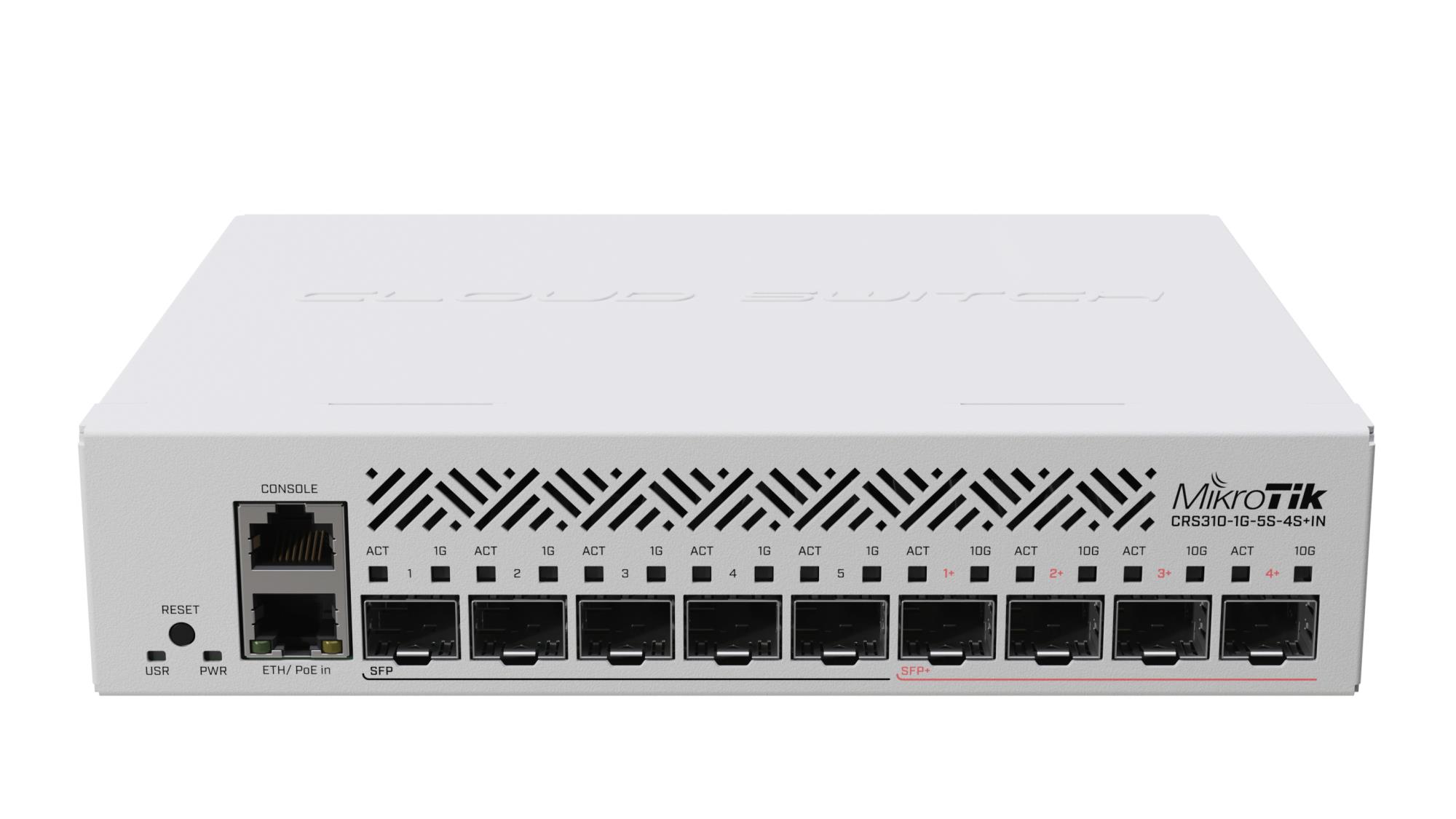 Mikrotik Switch Crs310-1G-5S-4S+In