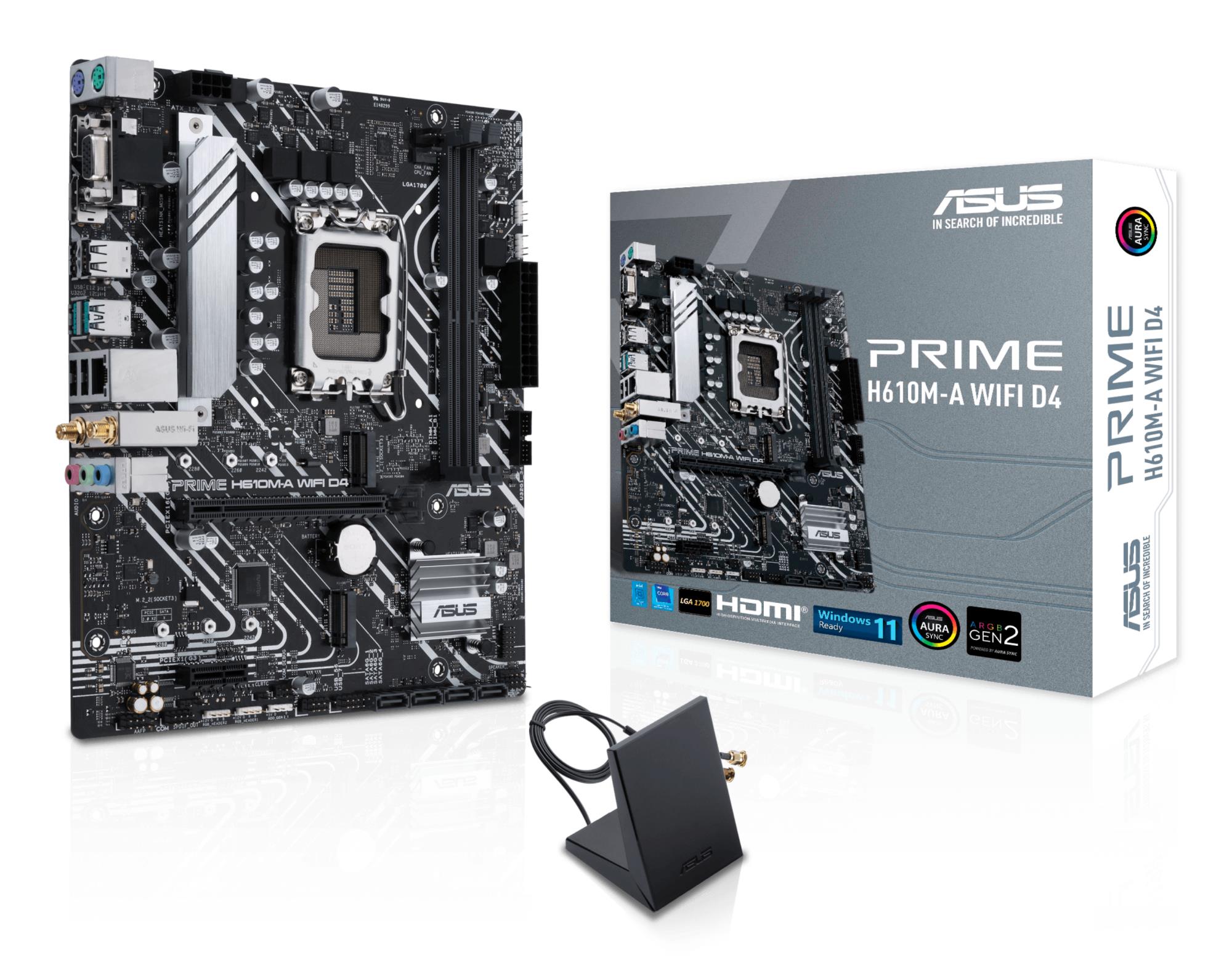 Asus Mainboard Intel H610 LGA1700