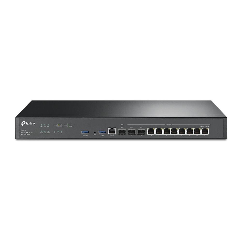 Tp-Link Net Router 1G 8Port Vpn Omada Er8411