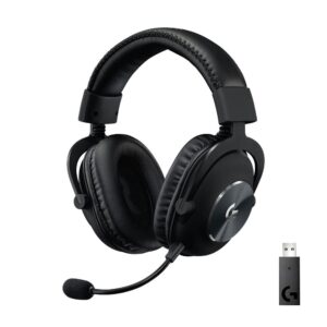 Logitech Headset Gaming G Pro X Wrl Black 981-000907
