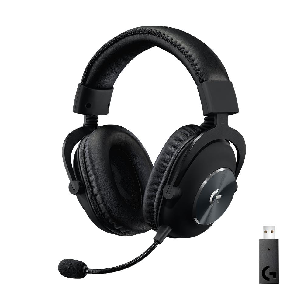 Logitech Headset Gaming G Pro X Wrl Black 981-000907