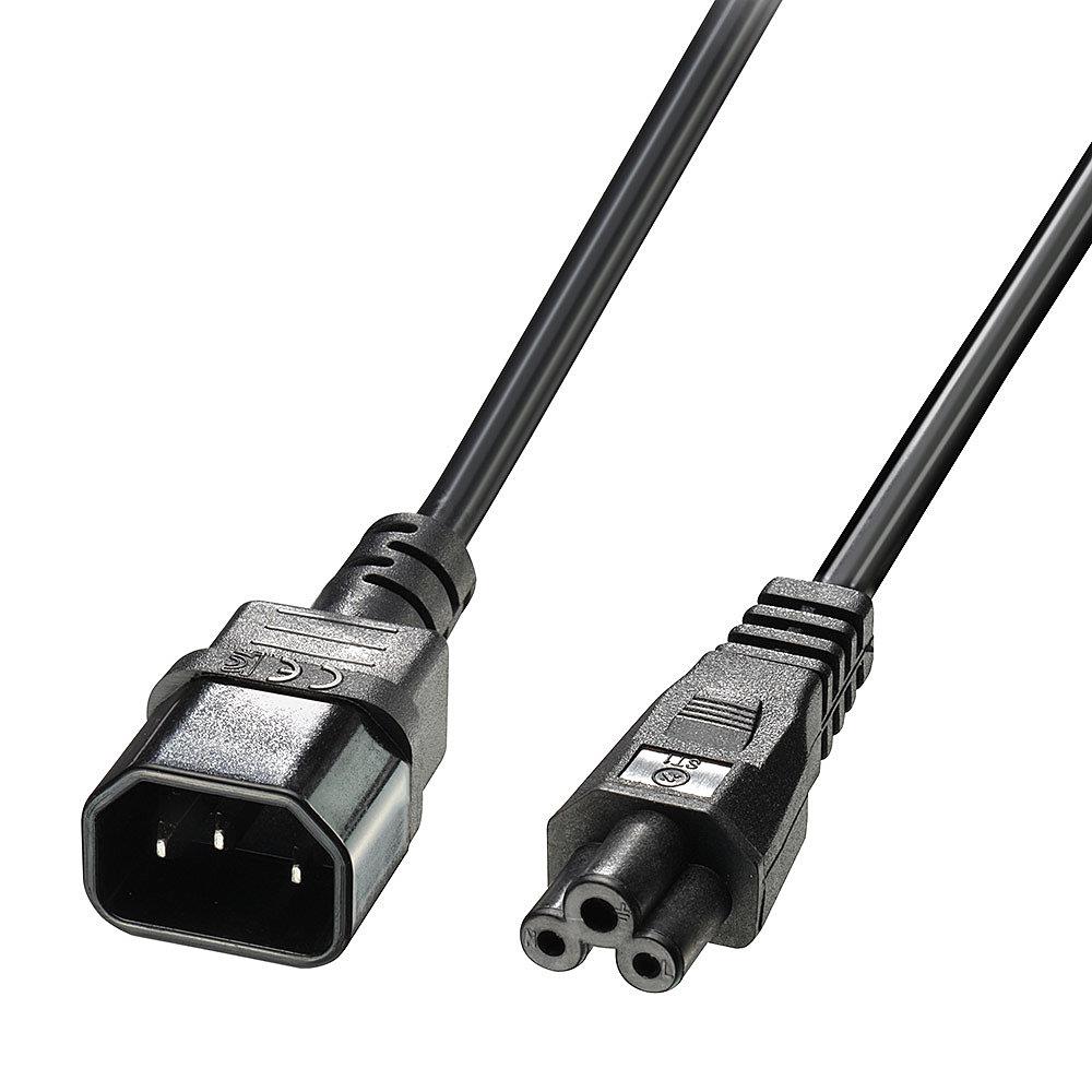 Lindy Cable Power Iec C14 To Iec C5 2M 30341