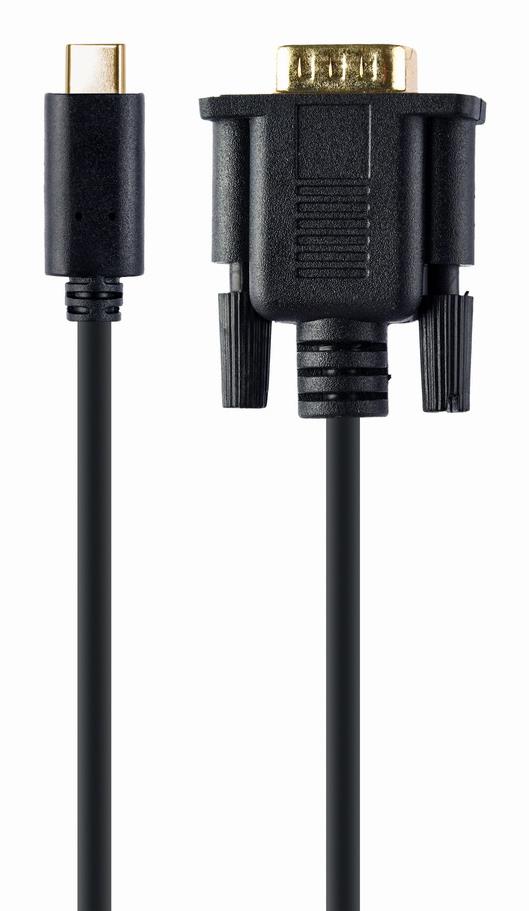 Gembird Cable Usb-C To Vga-M 2M Blist A-Cm-Vgam-01