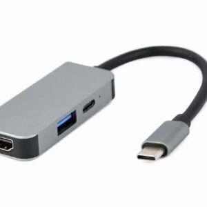 Gembird O Adapter Usb-C To Hdmi Usb3 3In1 A-Cm-Combo3-02