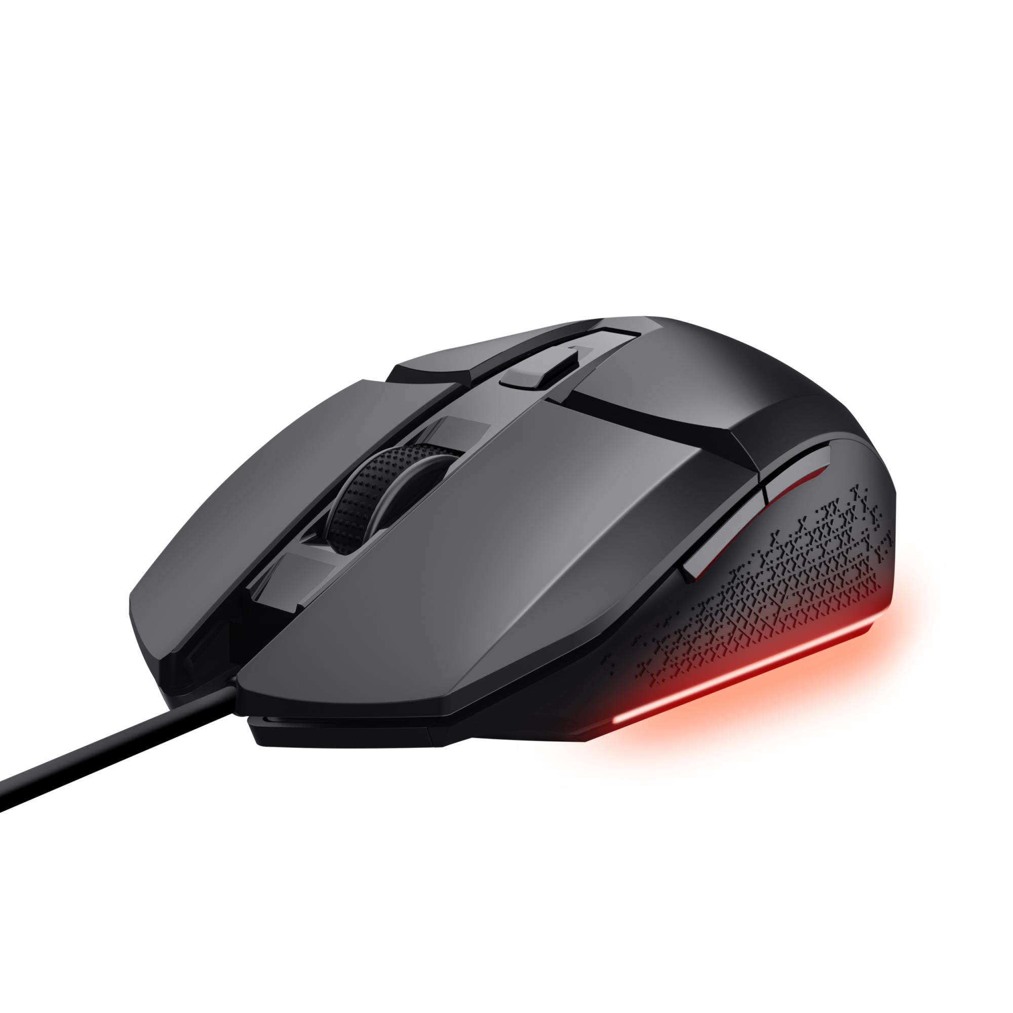 Trust Mouse Usb Optical Gaming Black Gxt 109 Felox 25036