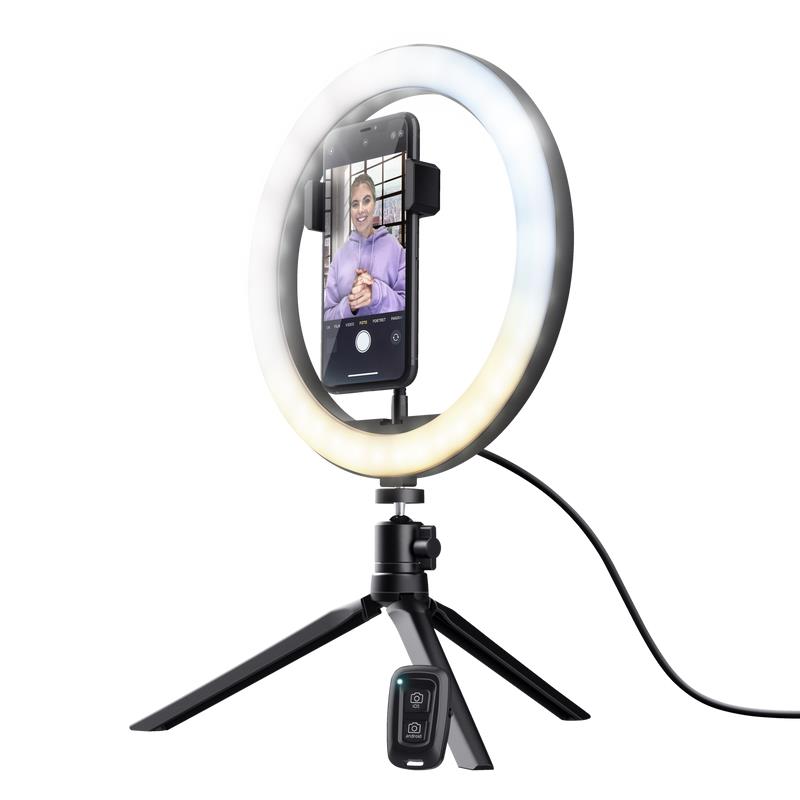 Trust Mobile Acc Ring Light& Green Screen Kit 24881