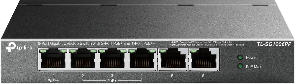 Tp-Link Switch Tl-Sg1006Pp