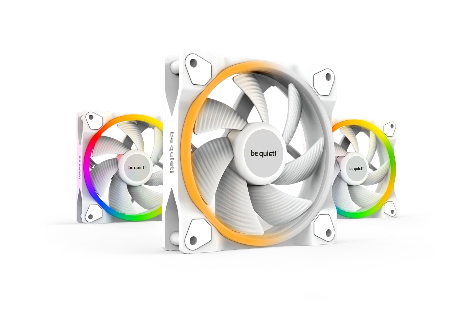 Be Quiet Case Fan 120Mm Light Wings Pwm White Pwmbl100