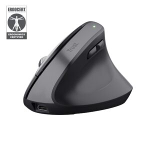 Trust Mouse Usb Optical Wrl Bayo+ Ergonomic Blk 25146