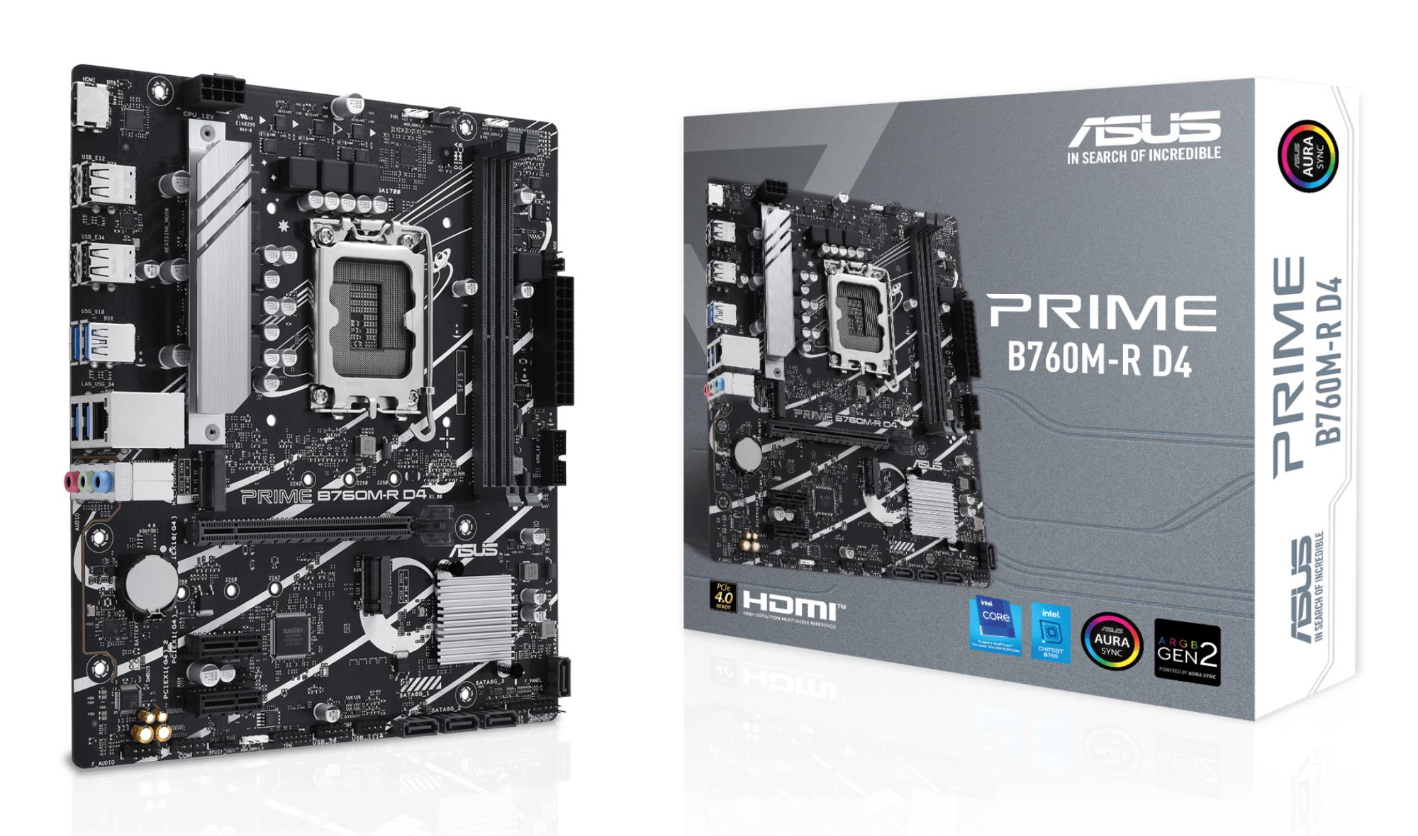 Asus Mainboard Intel B760 Express LGA1700