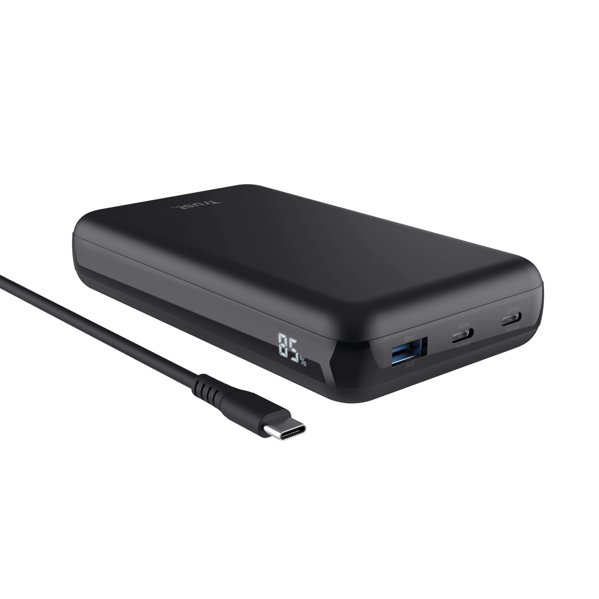 Trust Power Bank Usb 100W Laptop Laro 25240