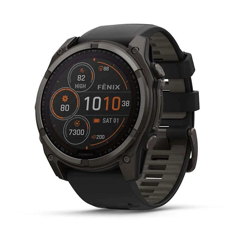 Garmin Smartwatch Fenix 8 Sapp. Solar Black Gray 010-02907-11