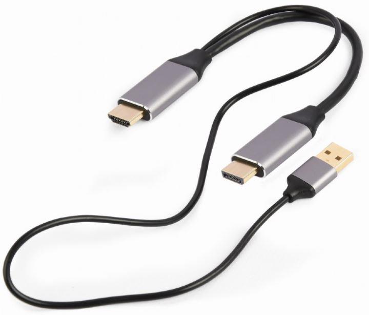 Gembird O Adapter Hdmi To Dp Black A-Hdmim-Dpm-01