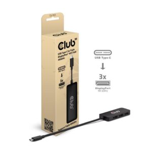Club3D O Hub Usb-C 3Port Dp Csv-1553