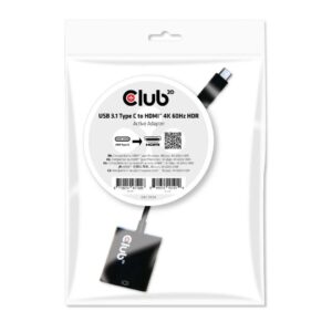 Club3D O Adapter Usb-C To Hdmi Active Cac-2504