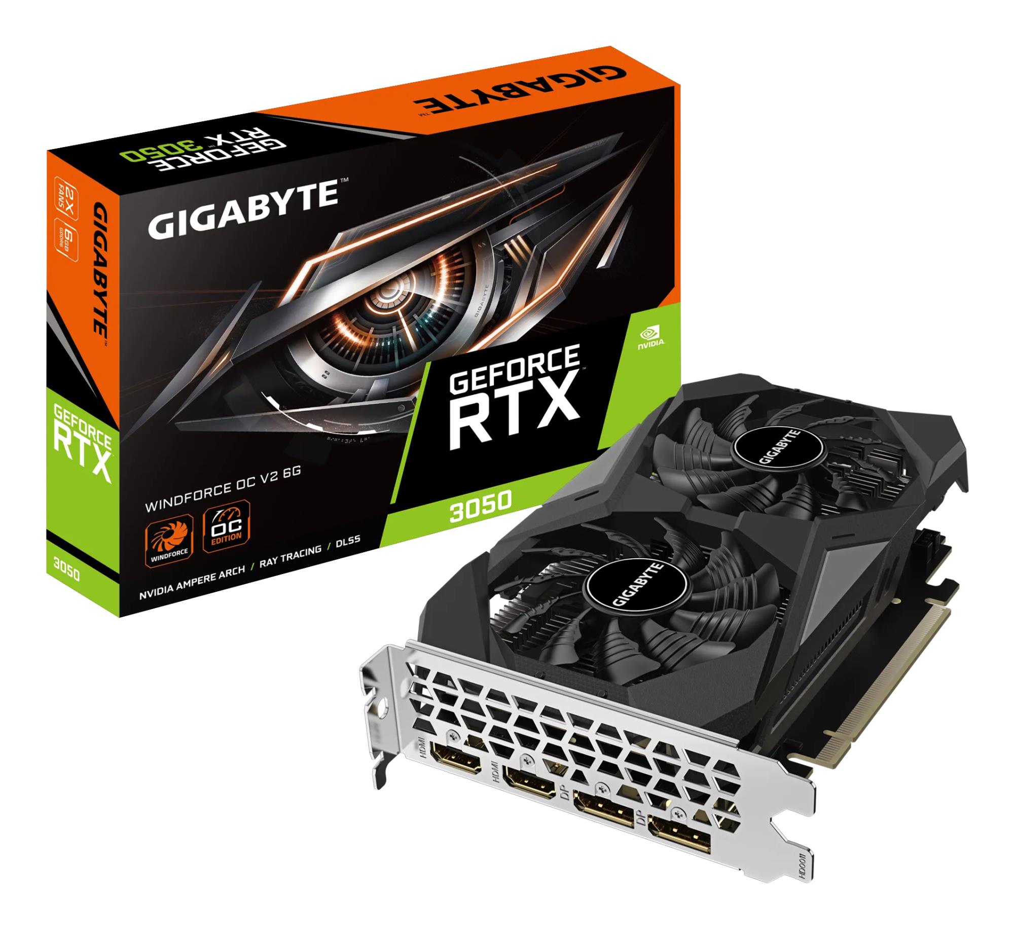 Gigabyte Graphics Card Nvidia 3050 6GB