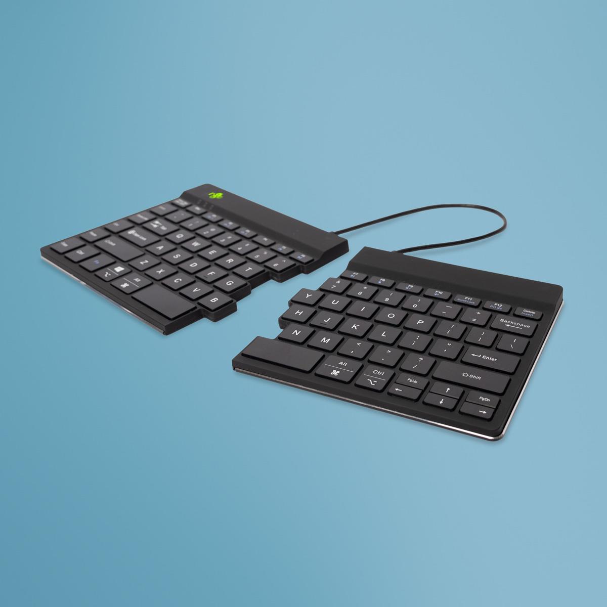 R-Go Tools Keyboard Wrl Compact Break Black Rgosbuswlbl