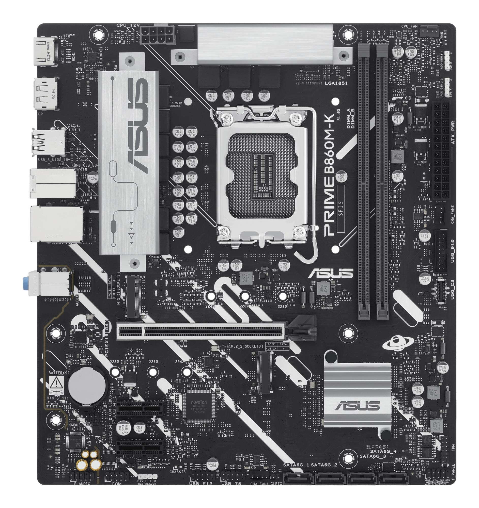 Asus Mainboard Intel B860 Express LGA1851
