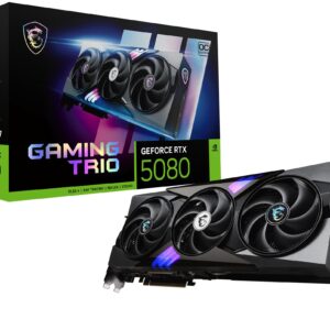 MSI Graphics Card Nvidia Geforce Rtx 5080 16GB