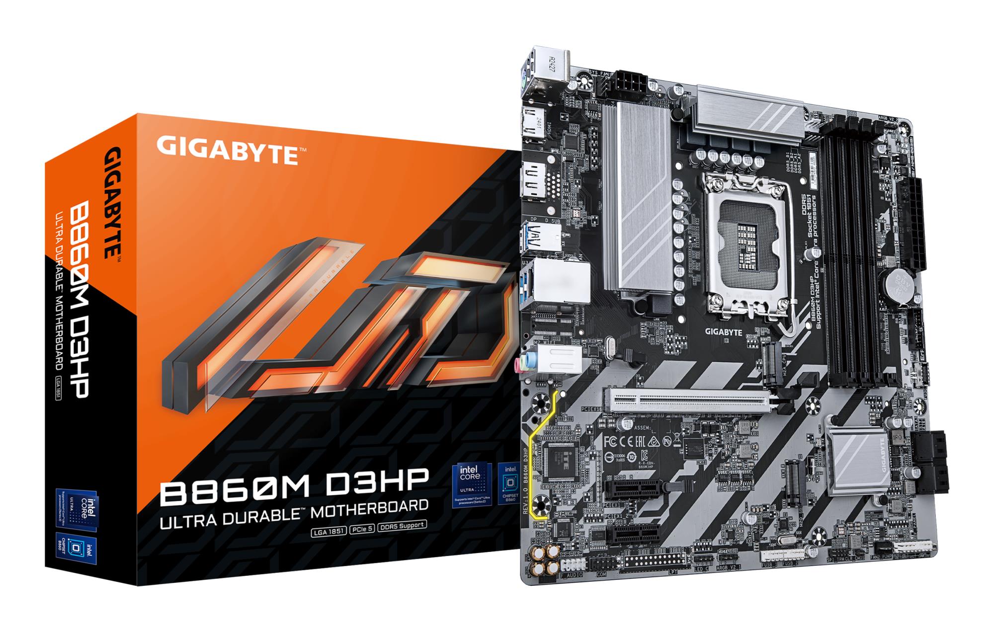Gigabyte Mainboard Intel B860 Express LGA1851