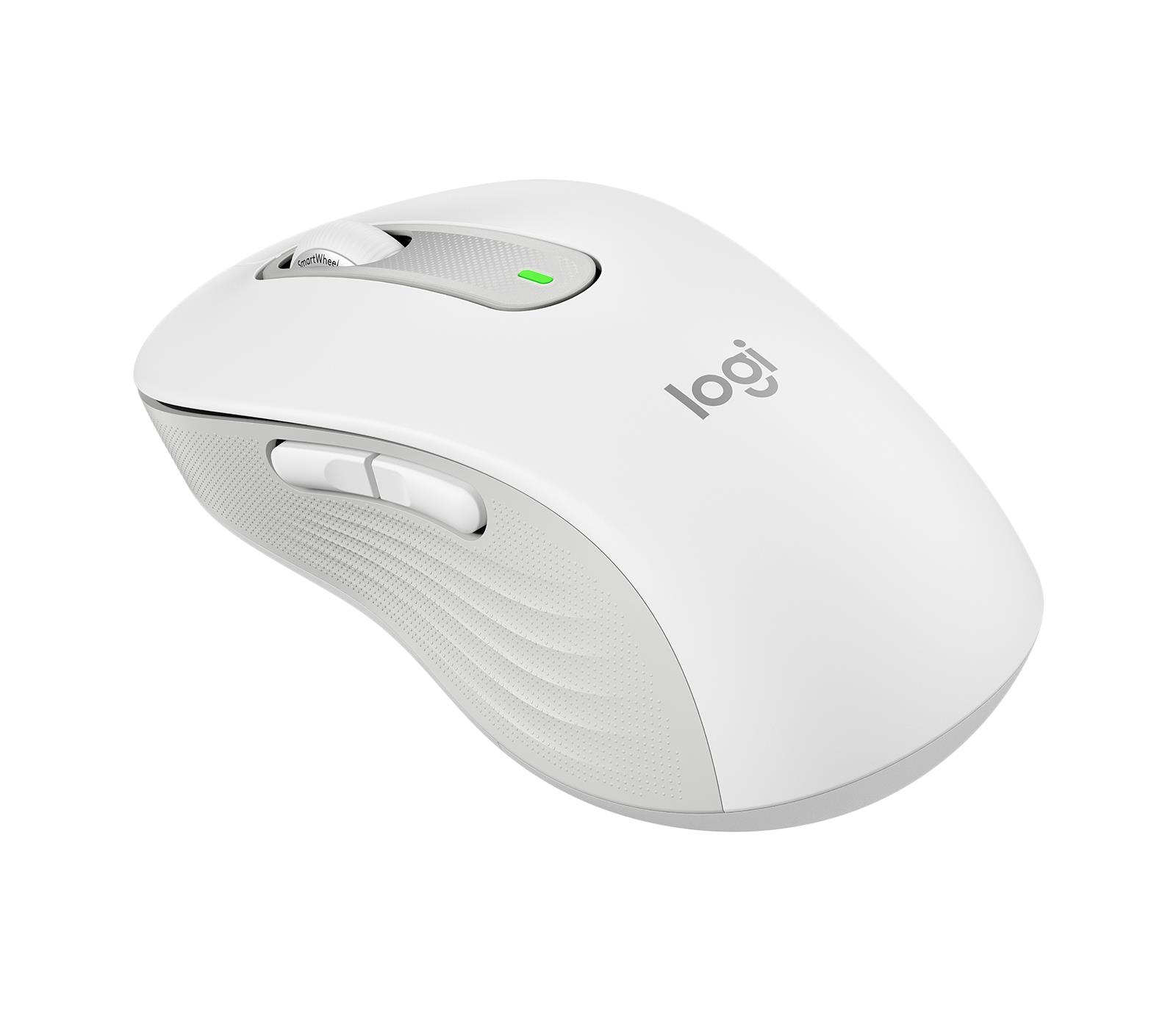Logitech Mouse Usb Optical Wrl M650 L White Larg 910-006238