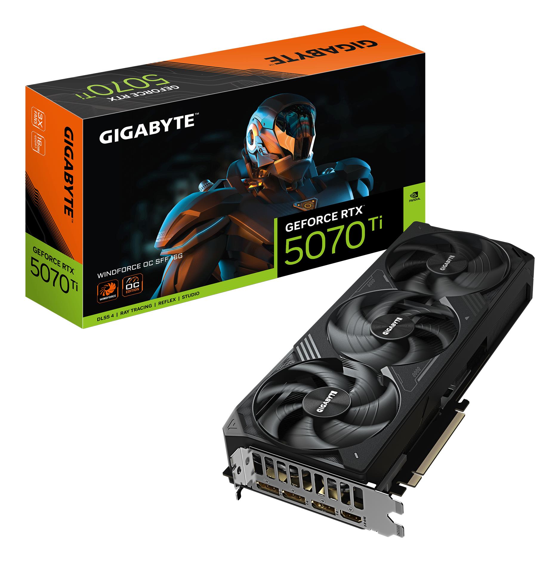 Gigabyte Graphics Card Nvidia Geforce Rtx 5070 Ti 16GB
