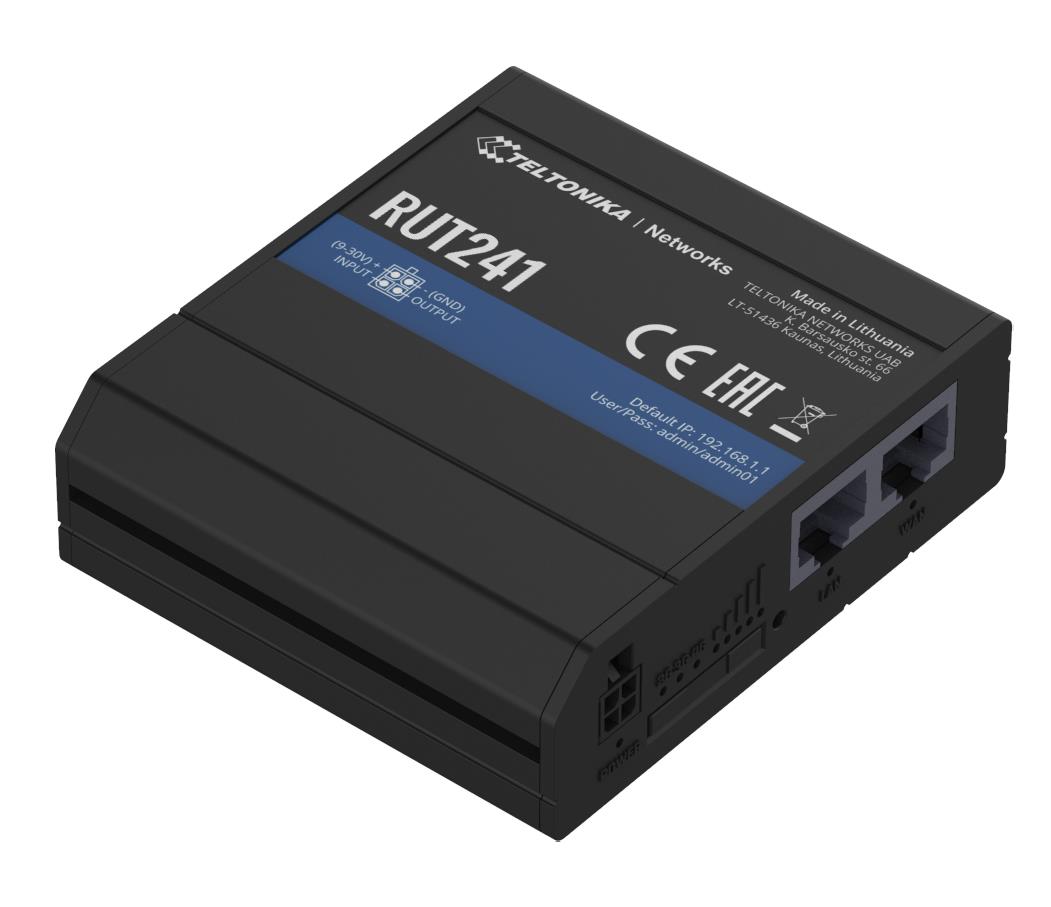 Teltonika Wrl Router Lte Cat 4 Rut241