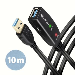 Axagon Cable Usb3.2 A-M A-F Active 10M Adr-310