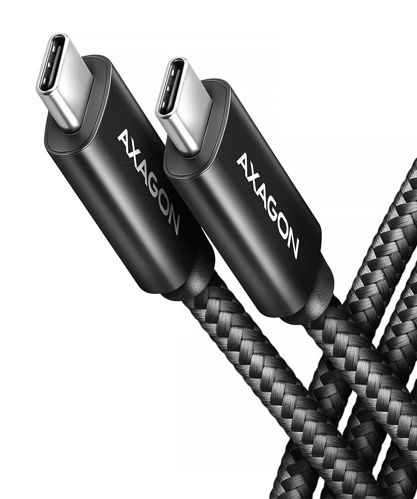 Axagon Cable Usb-C To Usb-C 1M 240W 8K Black Bucm4X-Cm10Ab