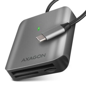 Axagon Memory Reader Usb-C 3-Slot Sd Microsd