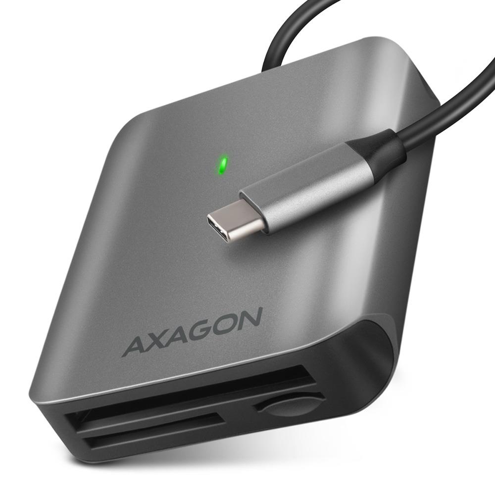 Axagon Memory Reader Usb-C 3-Slot Sd Microsd