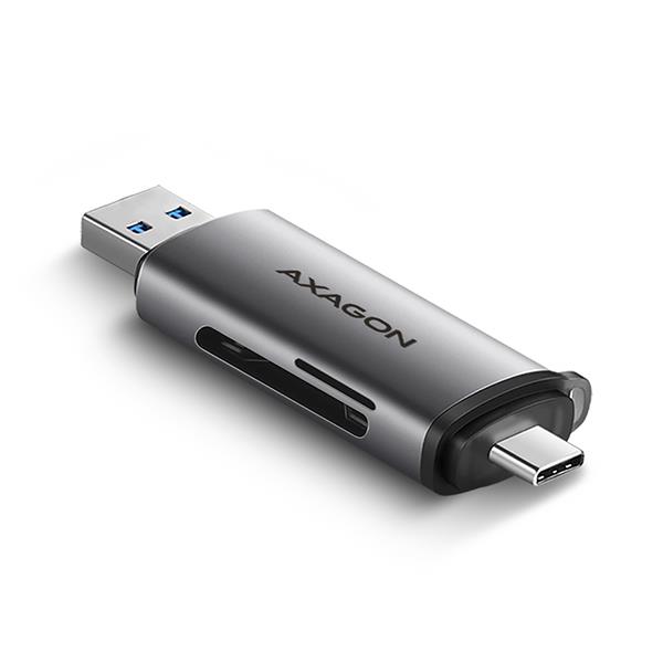 Axagon Memory Reader Usb-C+Usb3.2 2Sl Sd Microsd Cre-Sac