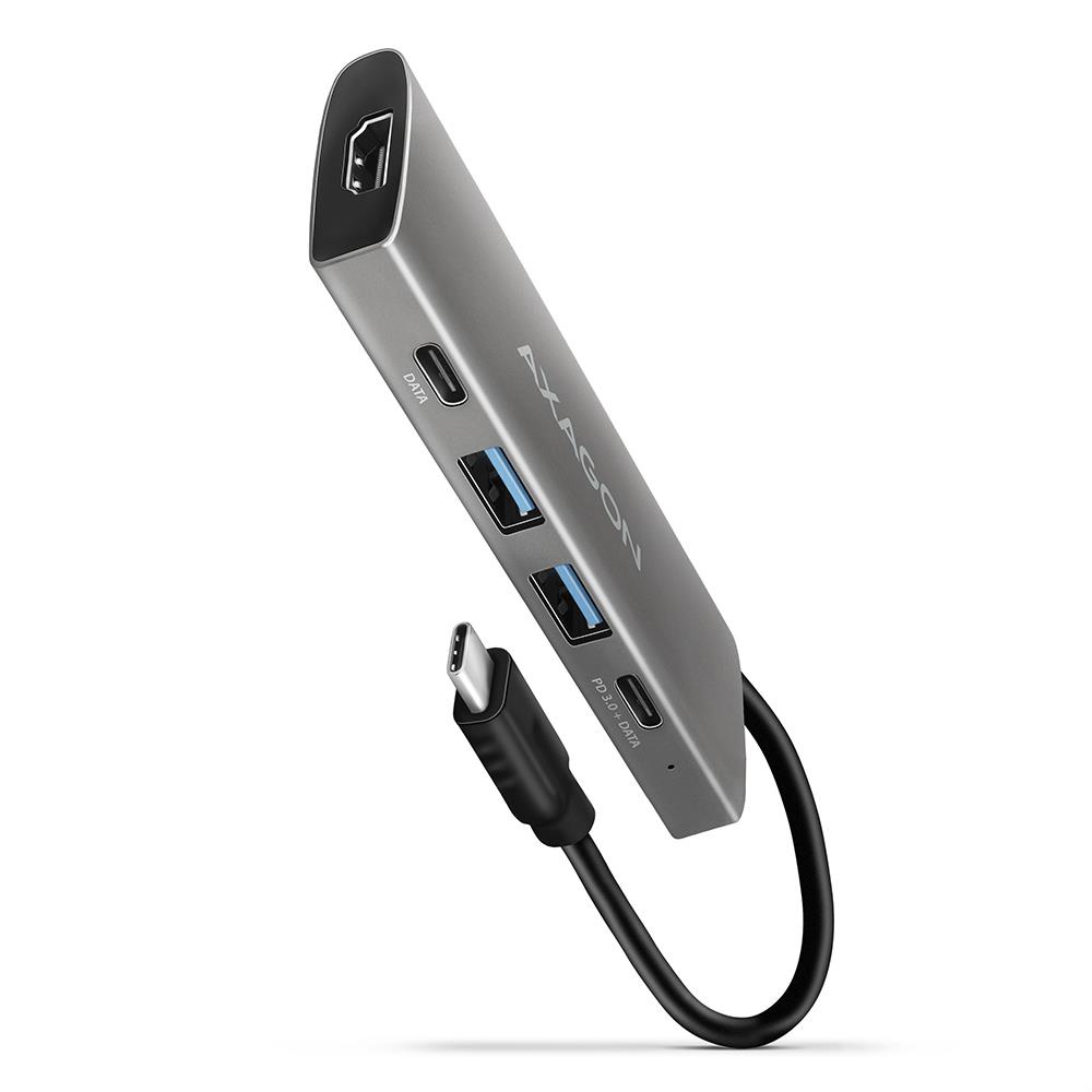 Axagon O Hub Usb-C 5In1 0.2M Hmc-5G2