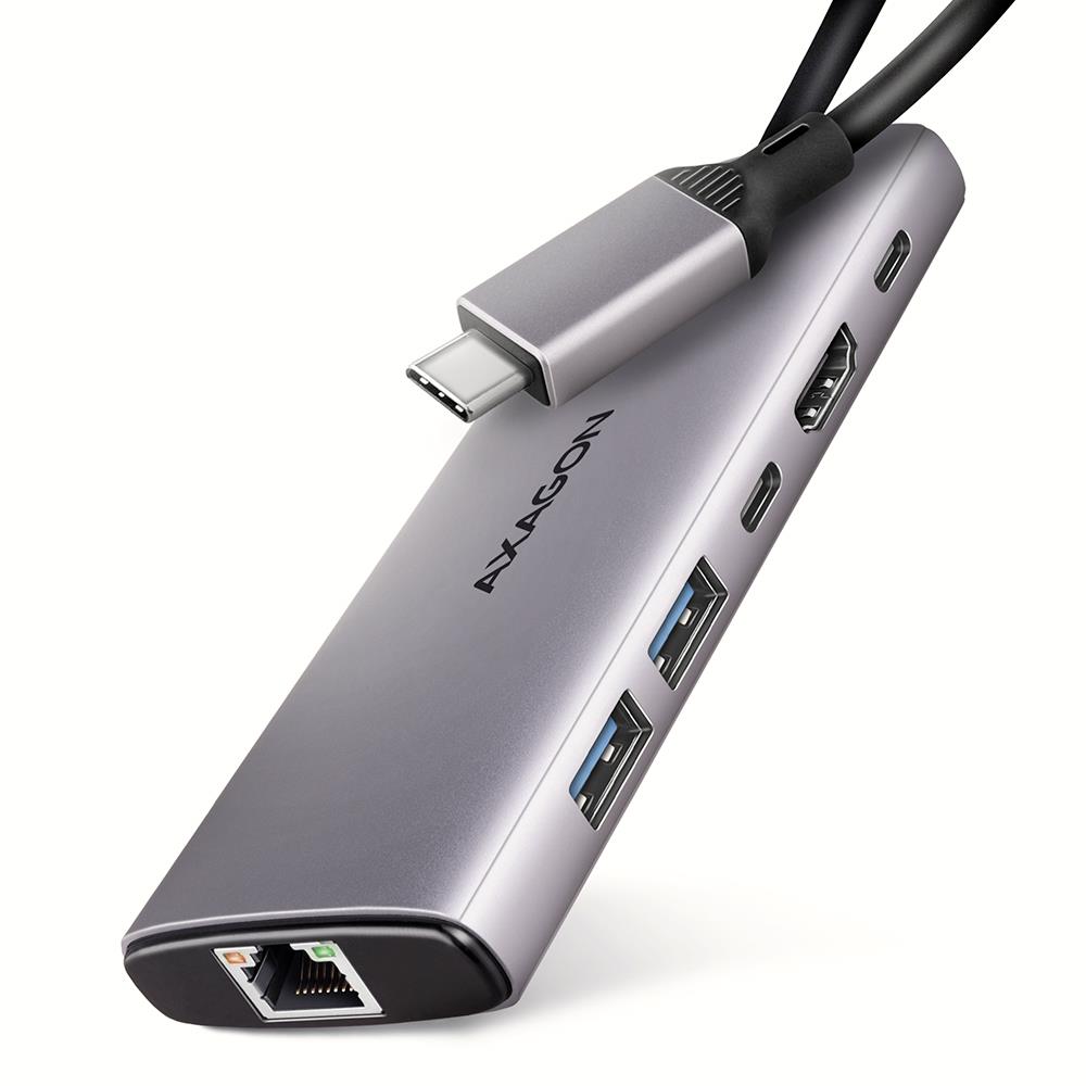 Axagon I/O Hub Usb-C 6In1 10Gbps/0.15M Hmc-6G2L