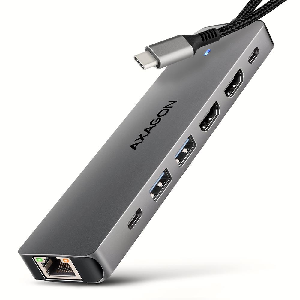 Axagon O Hub Usb-C 7In1 Dual 4K 0.15M Hmc-7Hx2