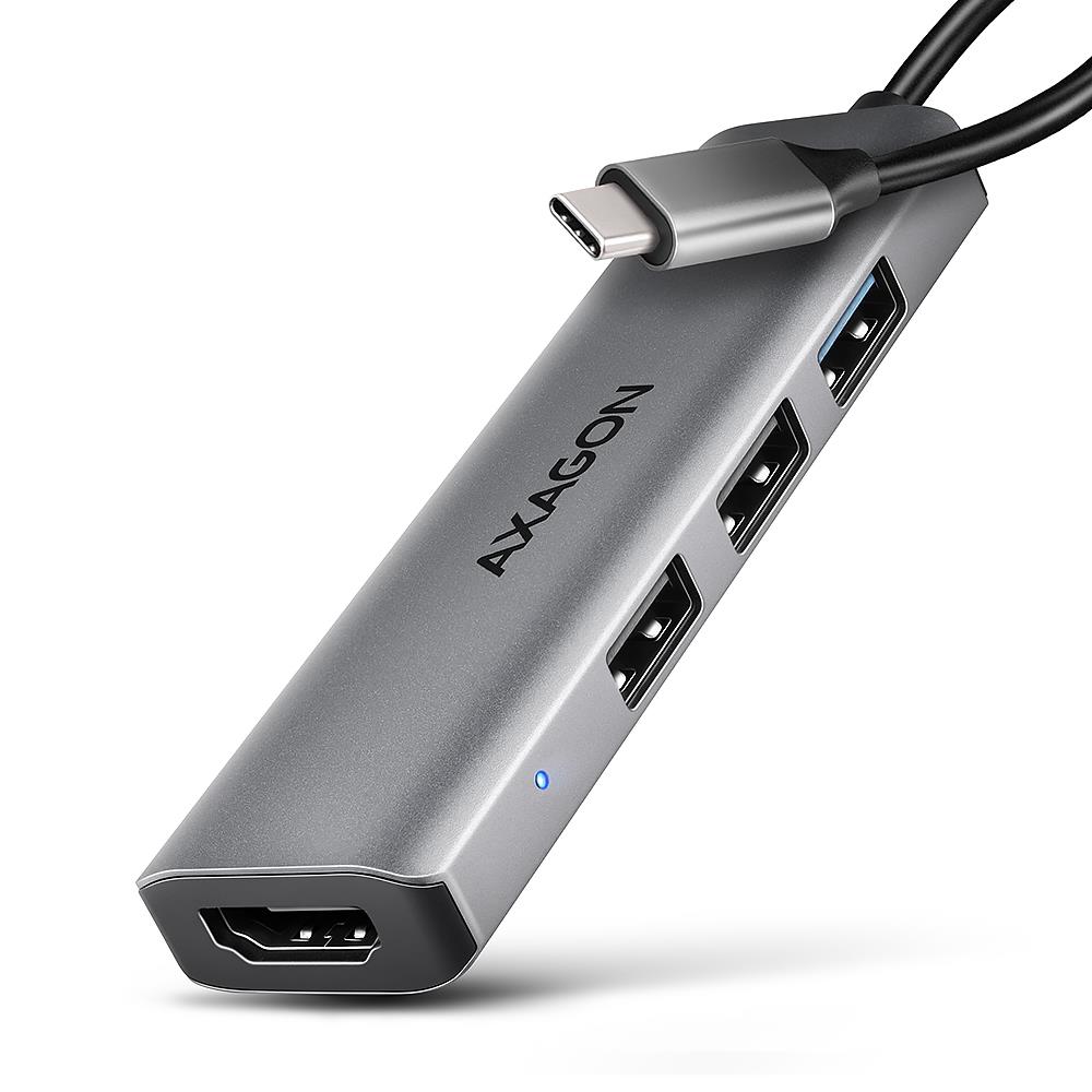 Axagon O Hub Usb-C 4In1 0.15M Hmc-H3A