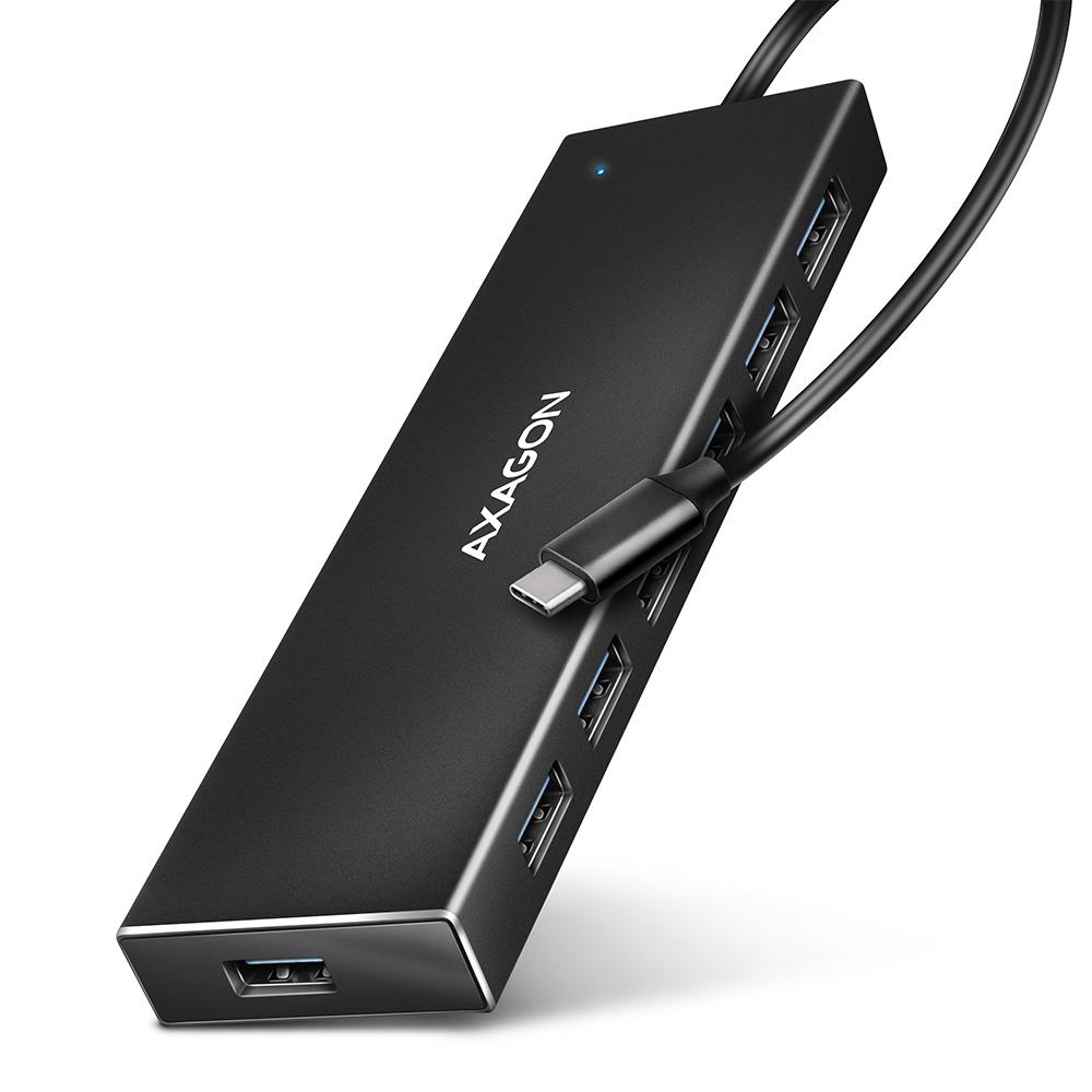 Axagon O Hub Usb-C 7Port Flat 0.3M Hue-F7C